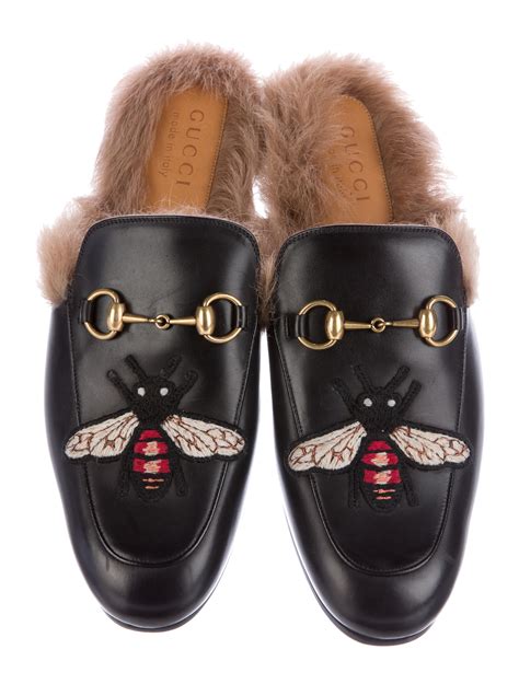 furry gucci slippers|gucci slippers met web.